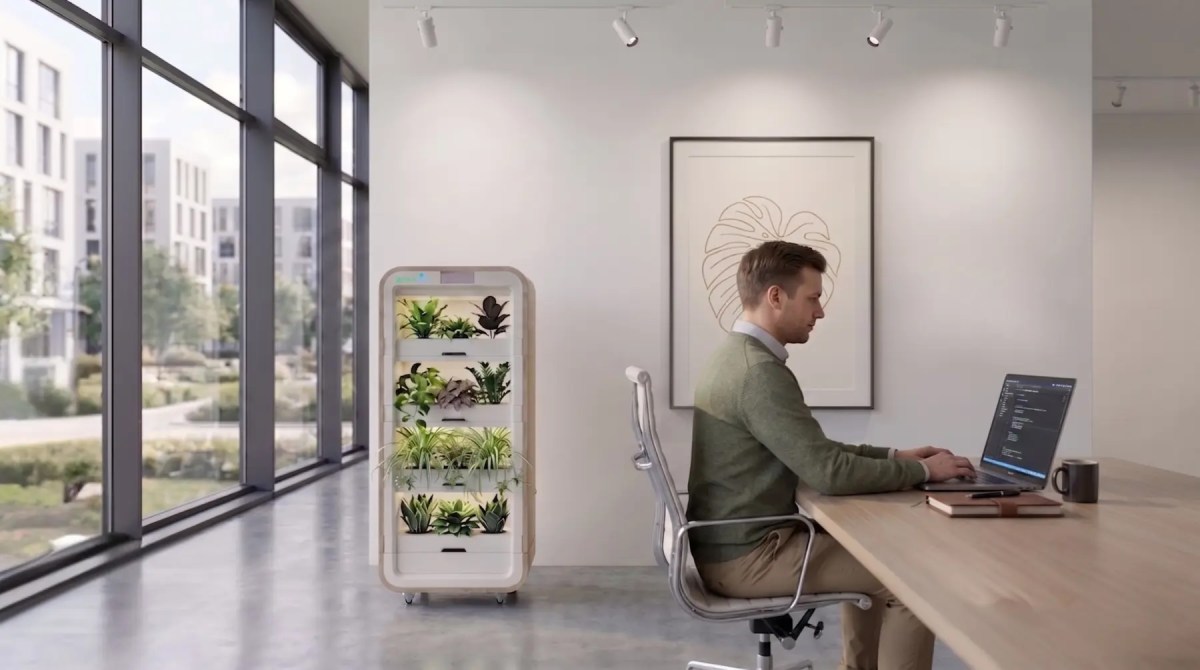 Greenairy Launches Smart Plant Towers to Purify Office Air