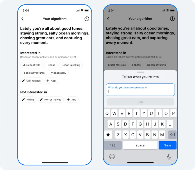 Meta Introduces ‘Your Algorithm’ to Give Users Greater Control Over AI-Driven Content